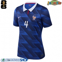 Maglie da calcio Francia Dayot Upamecano #4 Prima Maglia Femminile Mondiali 2026  Manica Corta